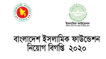 Islami  bank foundation job circular 2020 All Creative BD