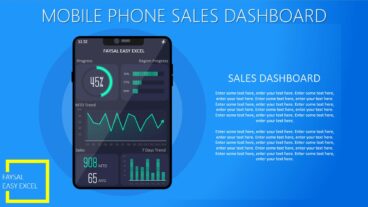 স্মার্ট ফোন সেলস ড্যাশবোর্ড! খুব সহজে তৈরী করুন