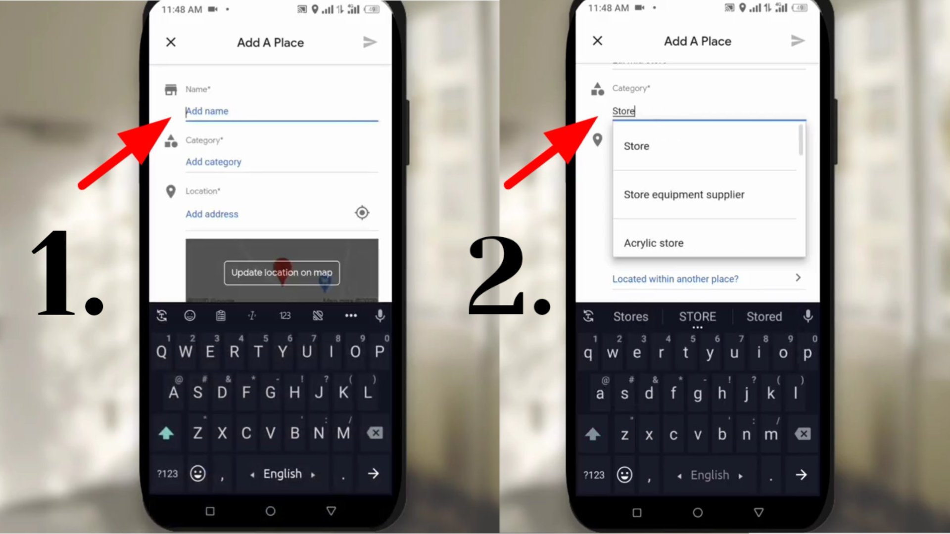 map address name add