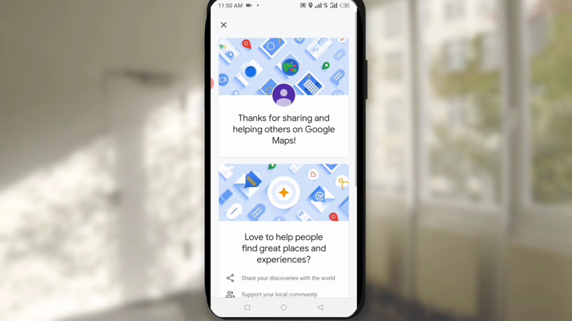 Google maps address add request send