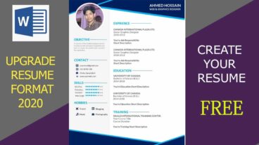 Latest Curriculum Vitae CV Format