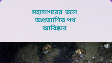 মহাসাগরের তলে অপ্রত্যাশিত পথ আবিষ্কারঃ