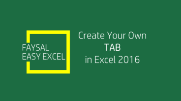 কাস্টম ট্যাব তৈরি ও কমান্ড সংযুক্ত করা – নিজে নিজে শিখুন