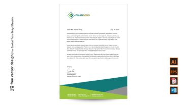 How to create business letter head of the organization?