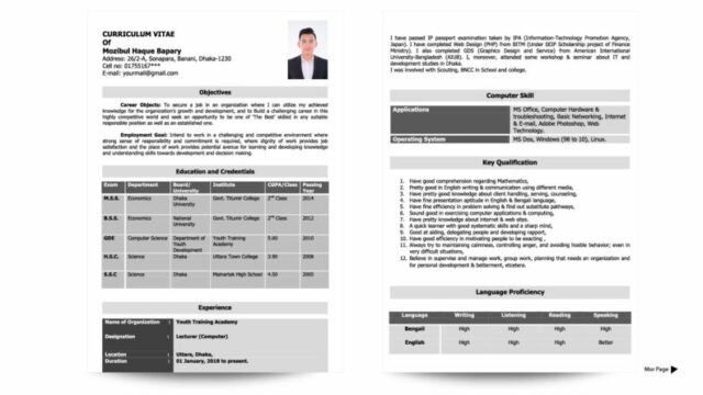 বায়োডাটা