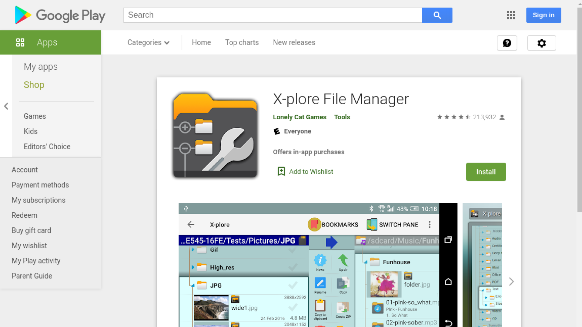 X-plore File Manager