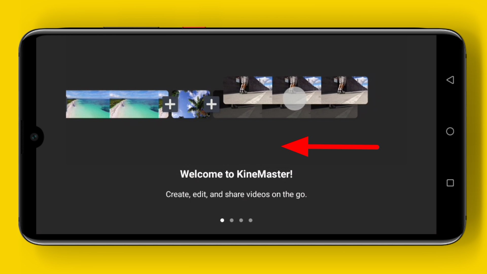 kinemaster app home page