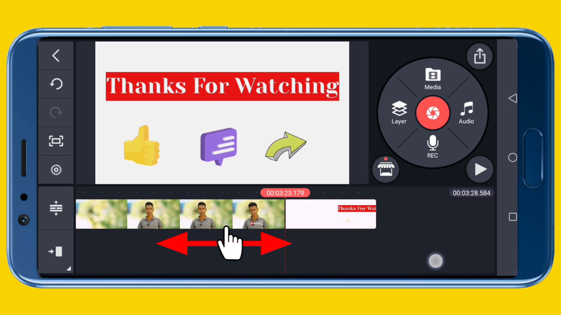 kinemaster video editing homepage