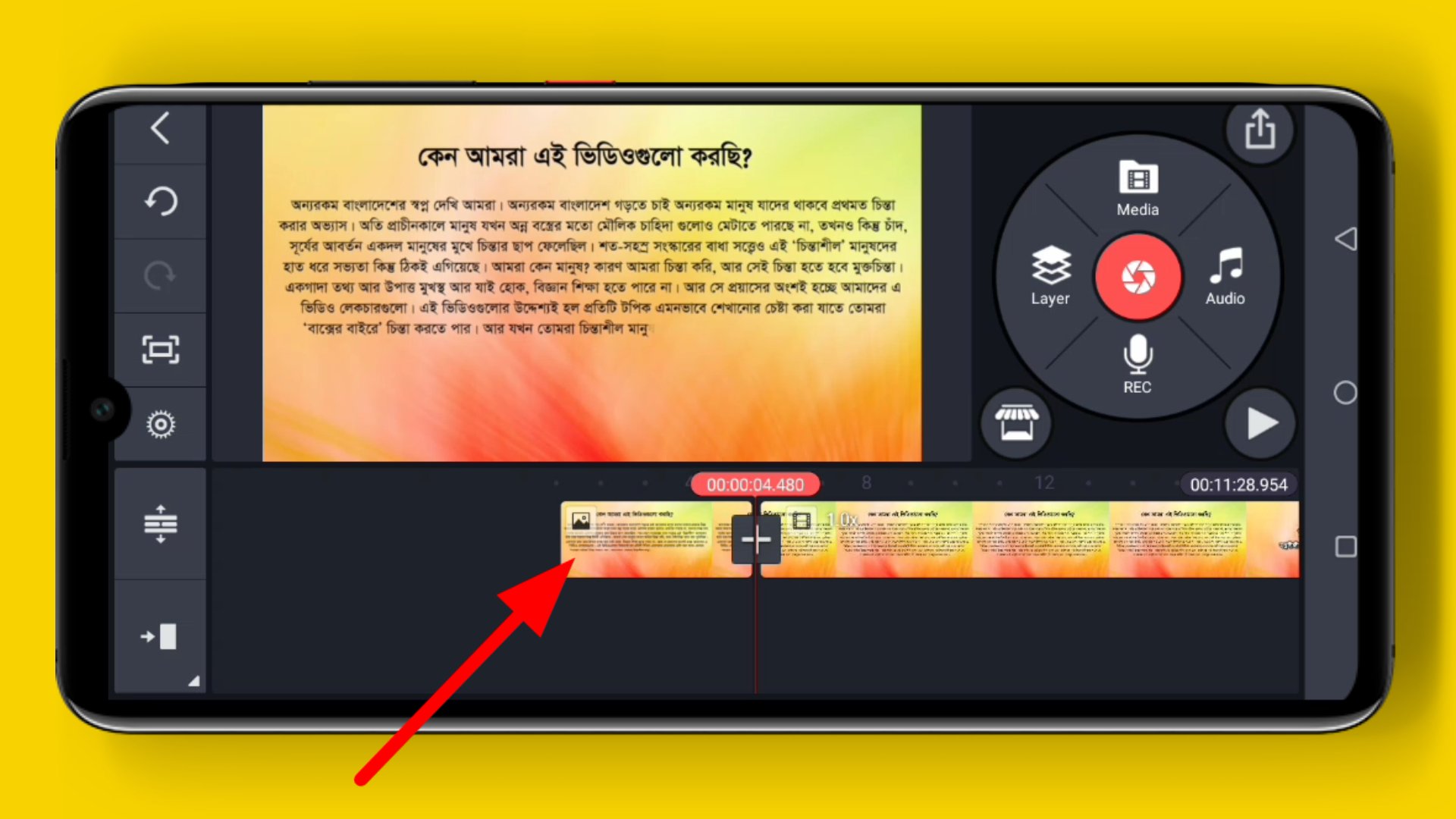 video to Capture and Add as Clip example