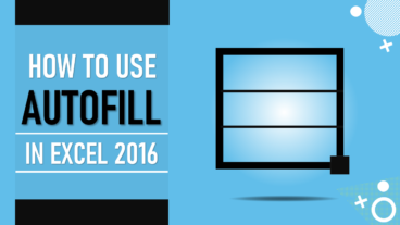 AutoFill – কিভাবে ব্যবহার করবেন মাইক্রোসফট এক্সসেলে?