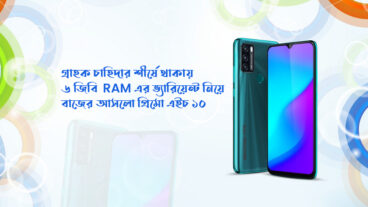 গ্রাহক চাহিদার শীর্ষে থাকায় ৬ জিবি র‍্যামের ভ্যারিয়েন্ট নিয়ে বাজের আসলো প্রিমো এইচ ১০
