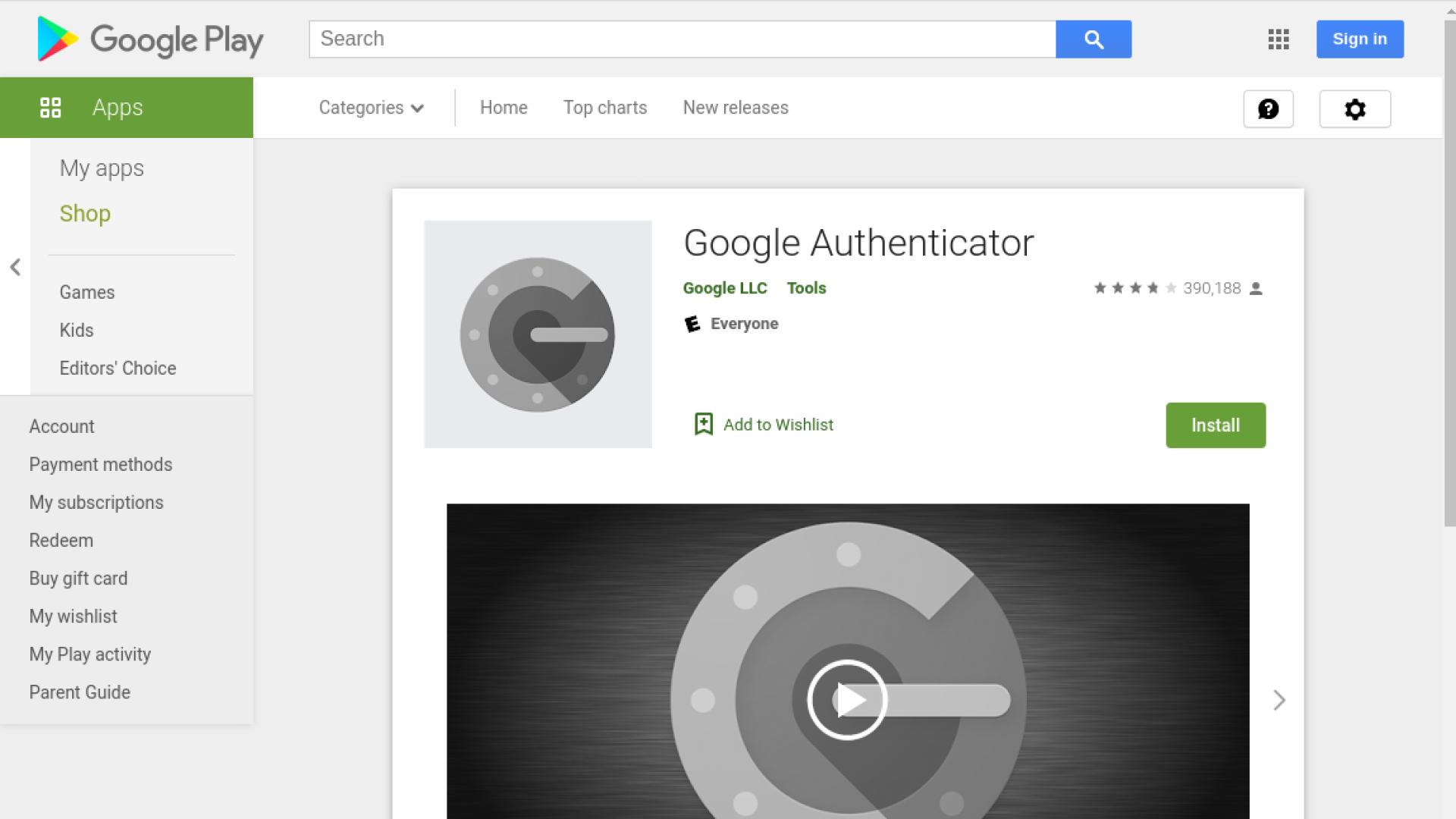google Authenticator alternative 