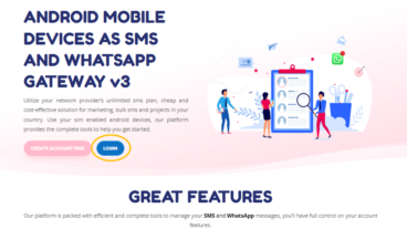 এসএমএস এবং হোয়াট্সঅ্যাপ মার্কেটিং একসাথে – আপনার মোবাইলকে বানিয়ে ফেলুন এসএমএস এবং হোয়াট্সঅ্যাপ গেটওয়ে