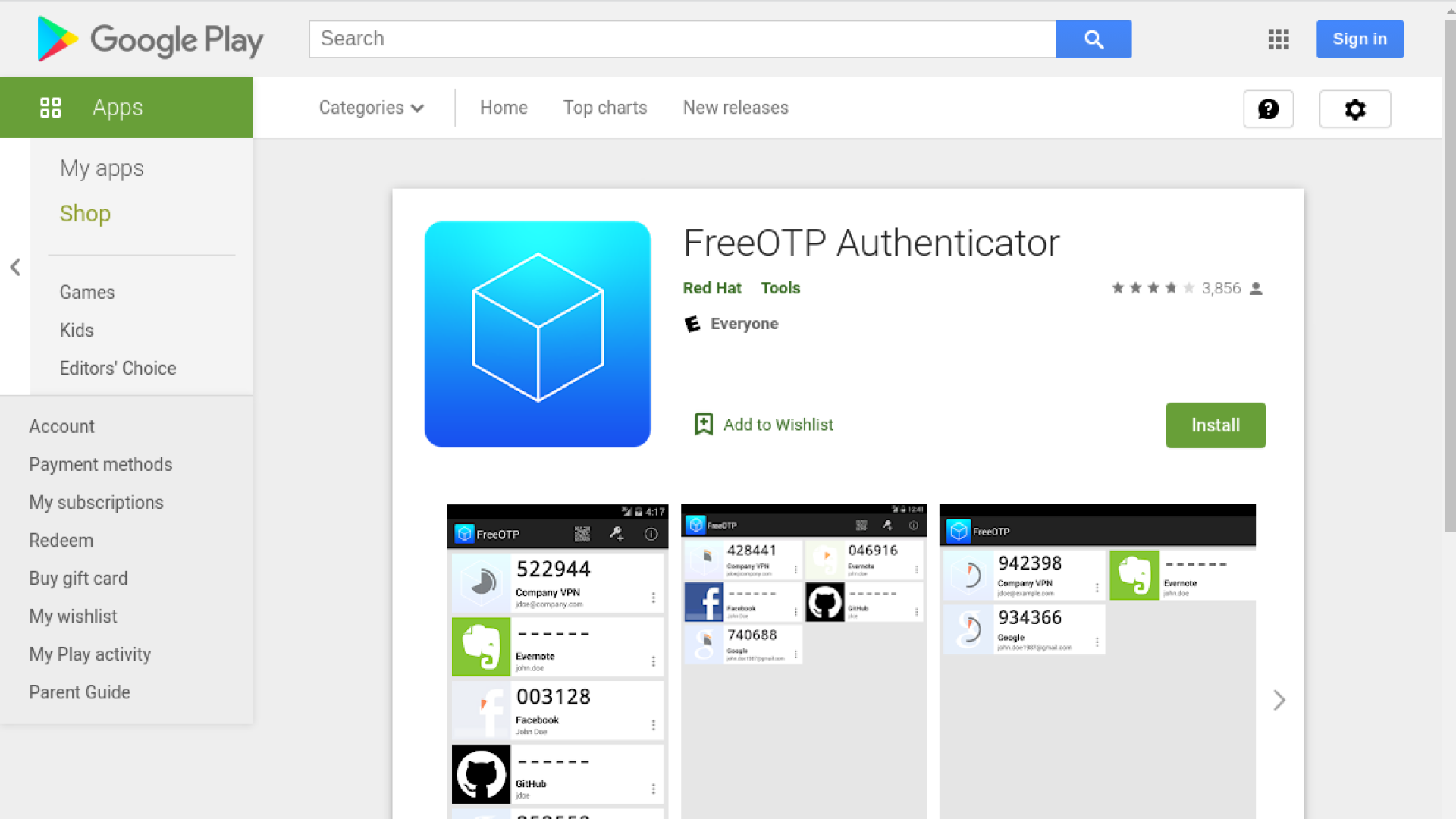 FreeOTP - গুগলের alternative অথেন্টিকেটর
