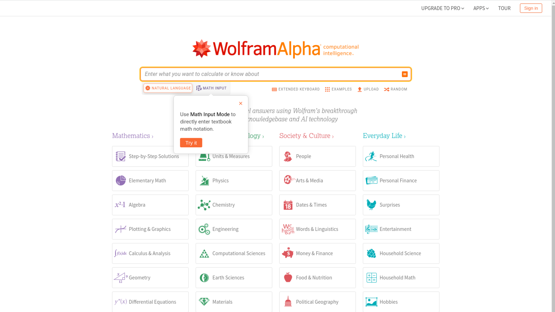 Wolfram Alpha