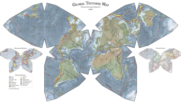 ভূমিকম্প, আগ্নেয়গিরি ভালোভাবে বুঝতে সাহায্য করার জন্য পৃথিবীর টেকটোনিক প্লেটের নতুন মানচিত্র