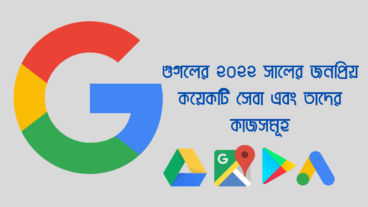 গুগলের ২০২২ সালের জনপ্রিয় কয়েকটি সেবা এবং তাদের কাজসমূহ