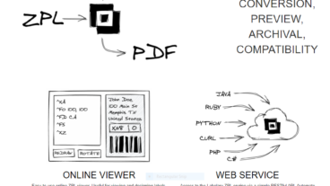 PDF থেকে বারকোড জেনারেট এবং  প্রিন্ট