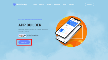 এন্ড্রইড স্টূডিও এবং ম্যাক ছাড়াই ১০ মিনিটএর মধ্যে আপনার ওয়েবসাইটের জন্য Android এবং iOS app তৈরী করুন