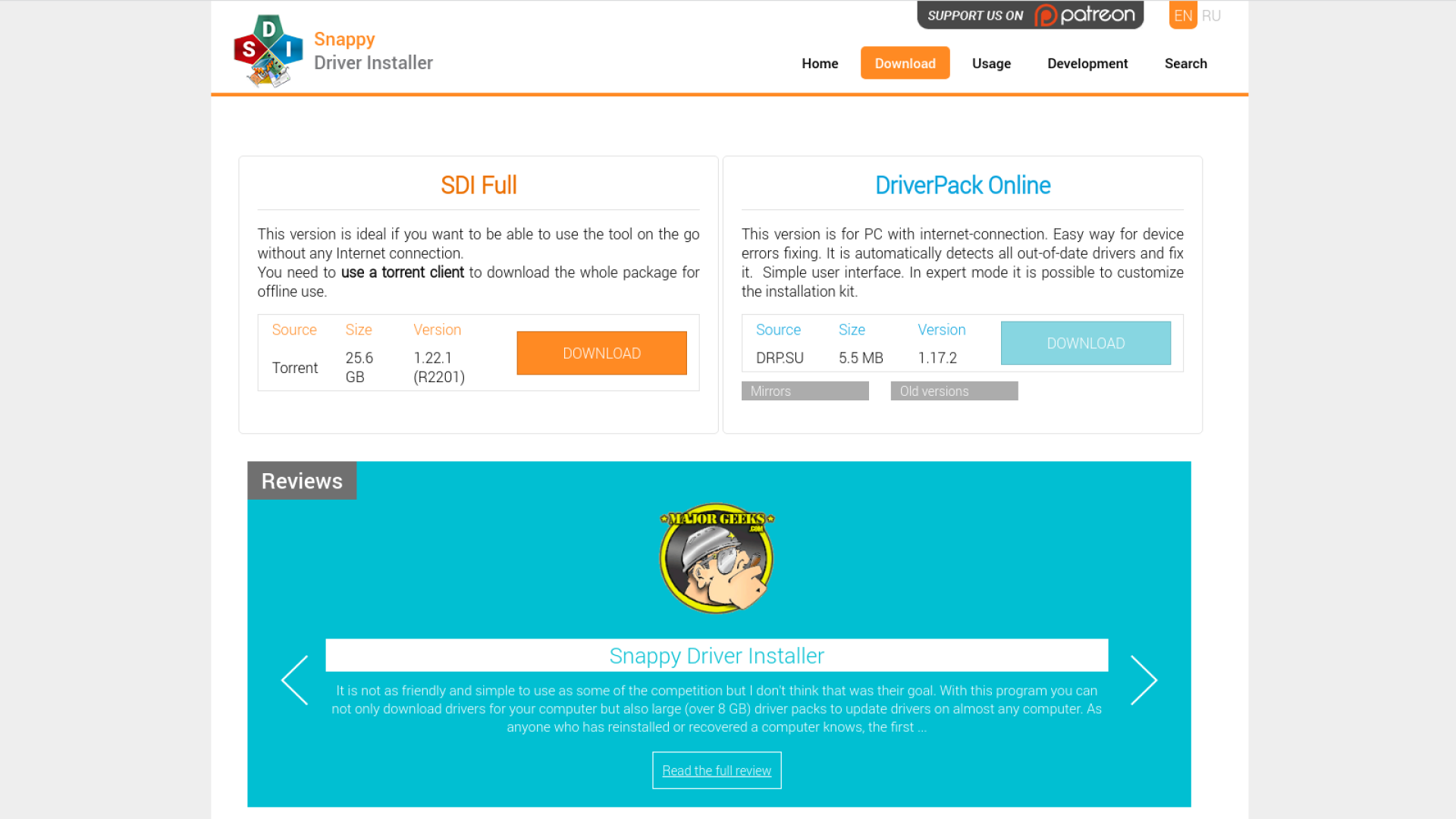 Snappy Driver Installer