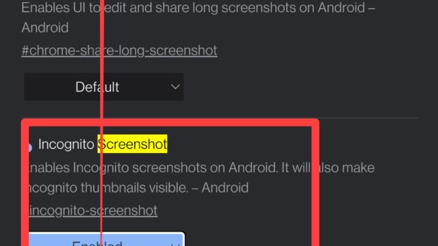 Incognito tab কিভাবে স্কিনশট নিবেন 