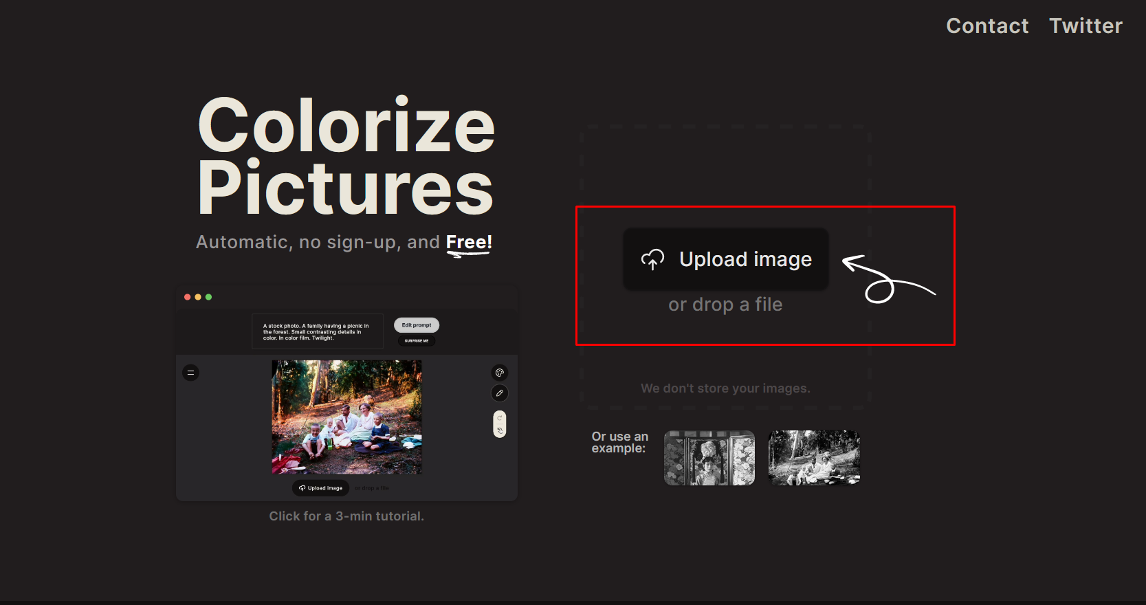 Colorize Pictures makes
