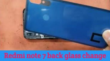 redmi note 7 back glass replacement