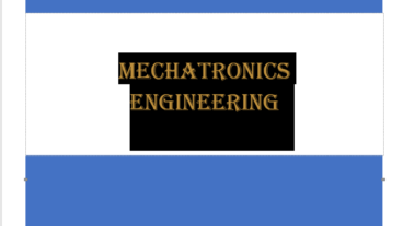 মেকাট্রনিক্স ইঞ্জিনিয়ারিং কি?