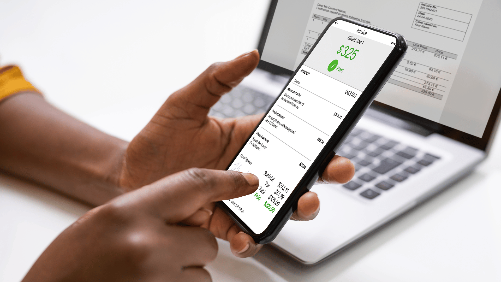 অগ্রিম পেমেন্ট পাঠানোর অনুরোধ