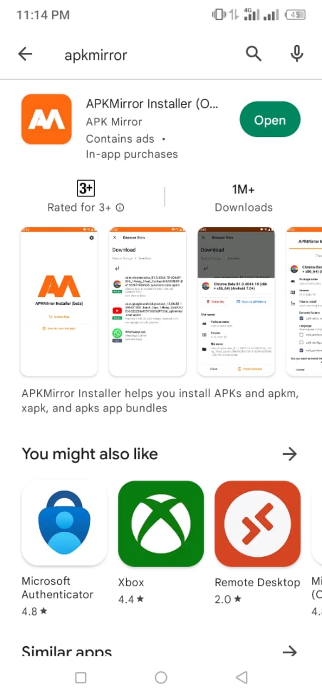 APKMirror Installer App ডাউনলোড