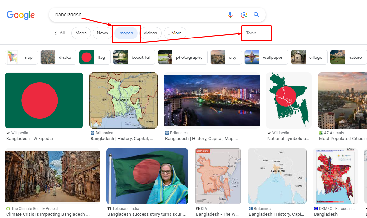 Creative commons licence ব্যবহার করে কপিরাইট ফ্রি ইমেজ ডাউনলোড