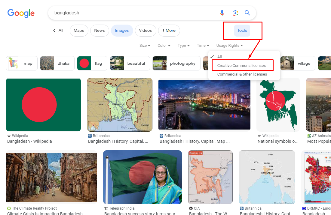 Creative commons license ফটো ডাউনলোড করার নিয়ম
