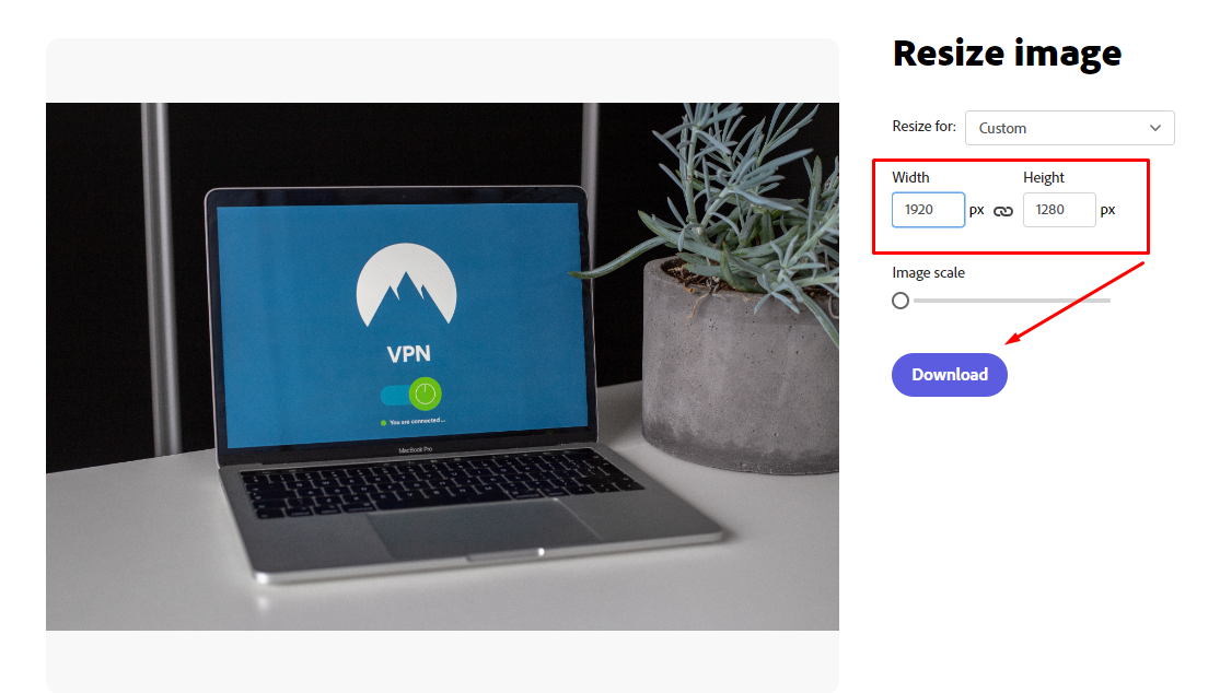 রিসাইজ করা ফটো ডাউনলোড 