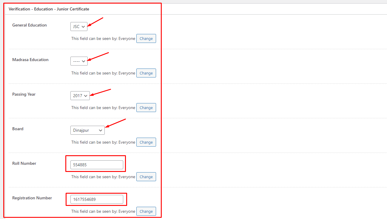 জেএসসি সার্টিফিকেট দিয়ে টেকটিউনস একাউন্ট ভেরিফিকেশন