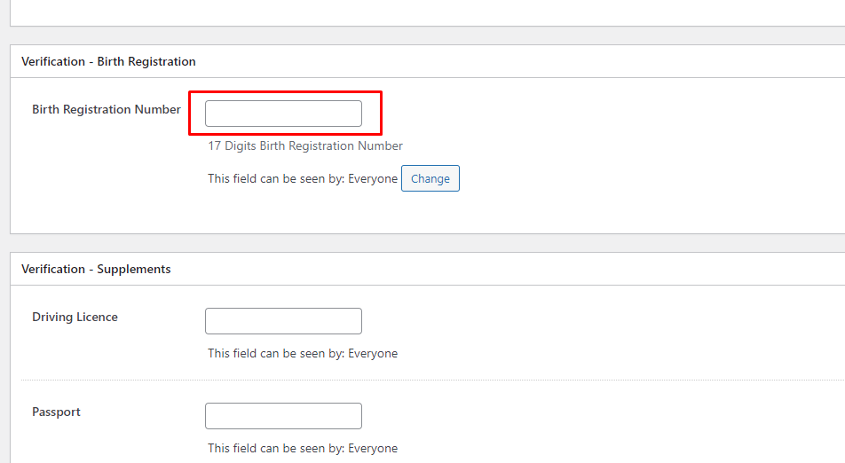 জন্ম নিবন্ধন দিয়ে টেকটিউনস একাউন্ট ভেরিফিকেশন