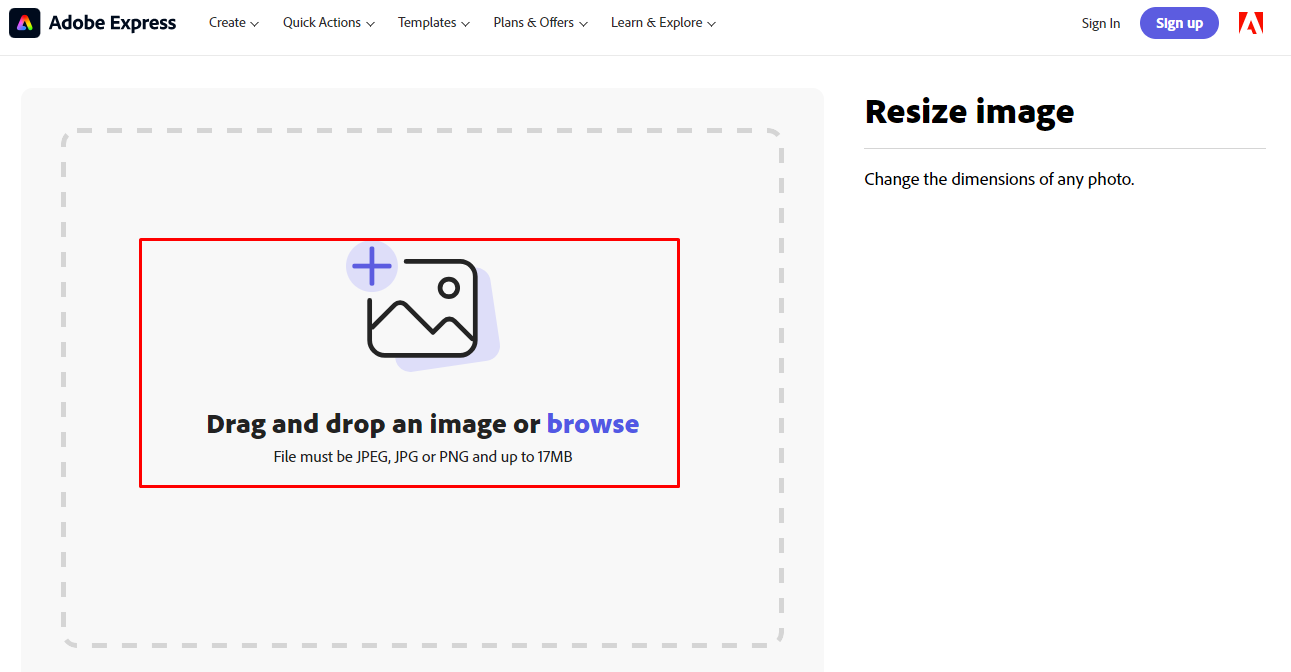 Browse অপশনে ক্লিক করে ডেস্কটপ থেকে ইমেজ আপলোড
