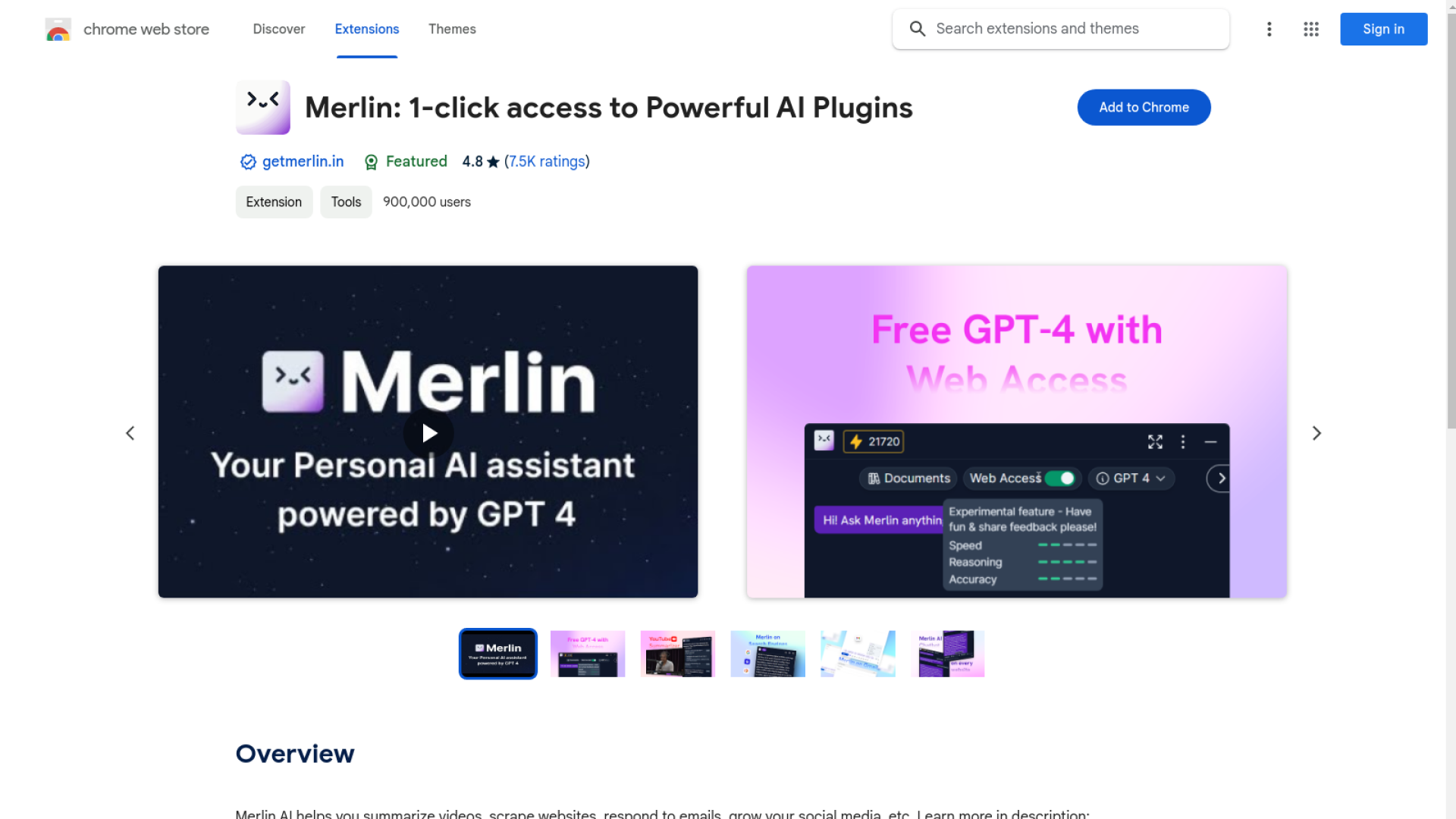Merlin দিয়ে GPT-4 ফ্রিতে ব্যবহার