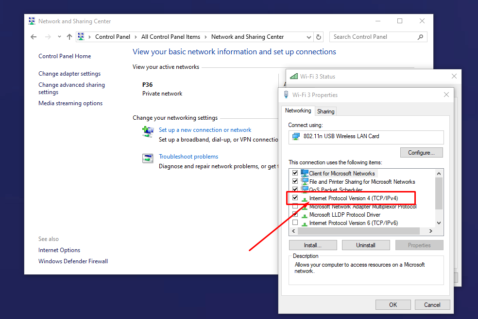 Internet Protocol Version 4