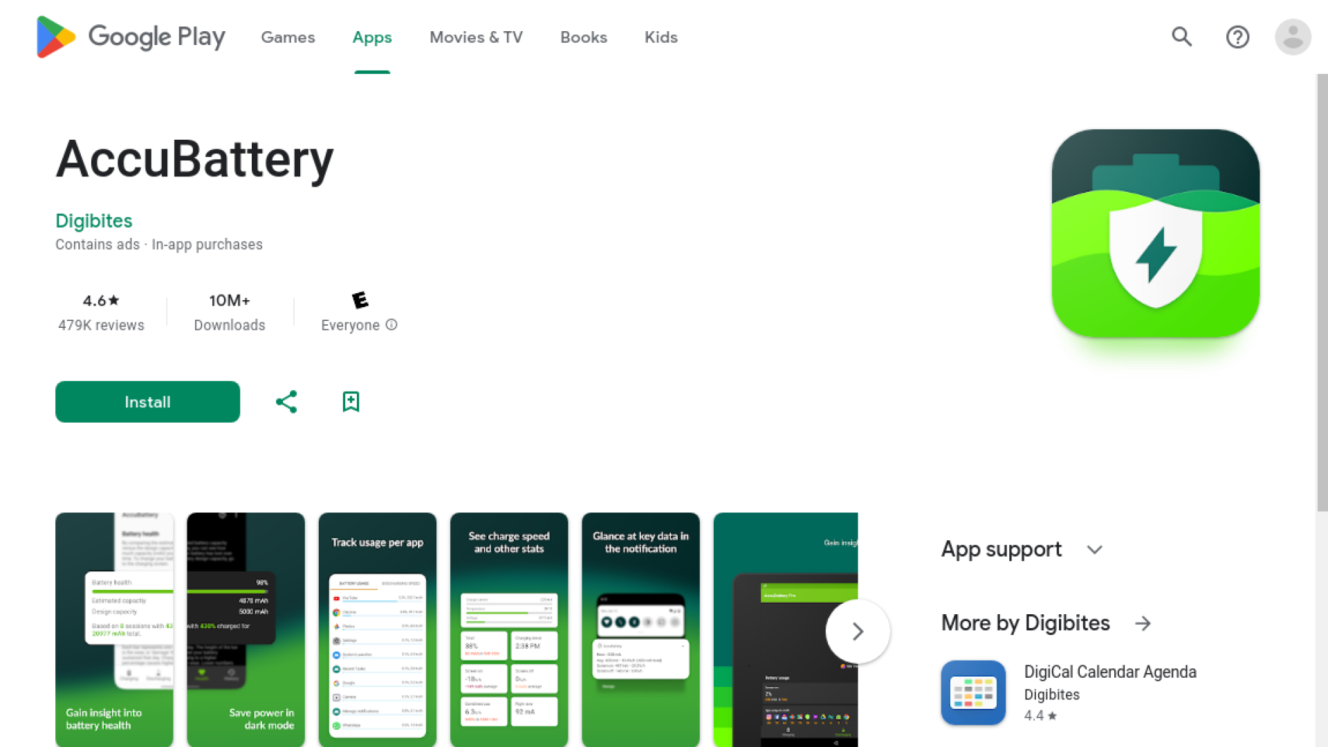 AccuBattery ব্যাটারির Lifecycle চেক করার অ্যাপ