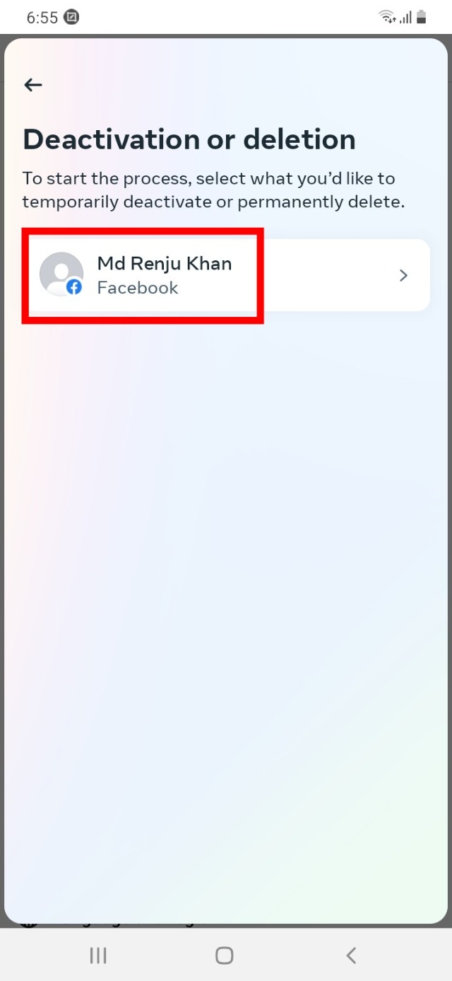 ফেসবুক আইডি ডিলিট করার উপায়। 