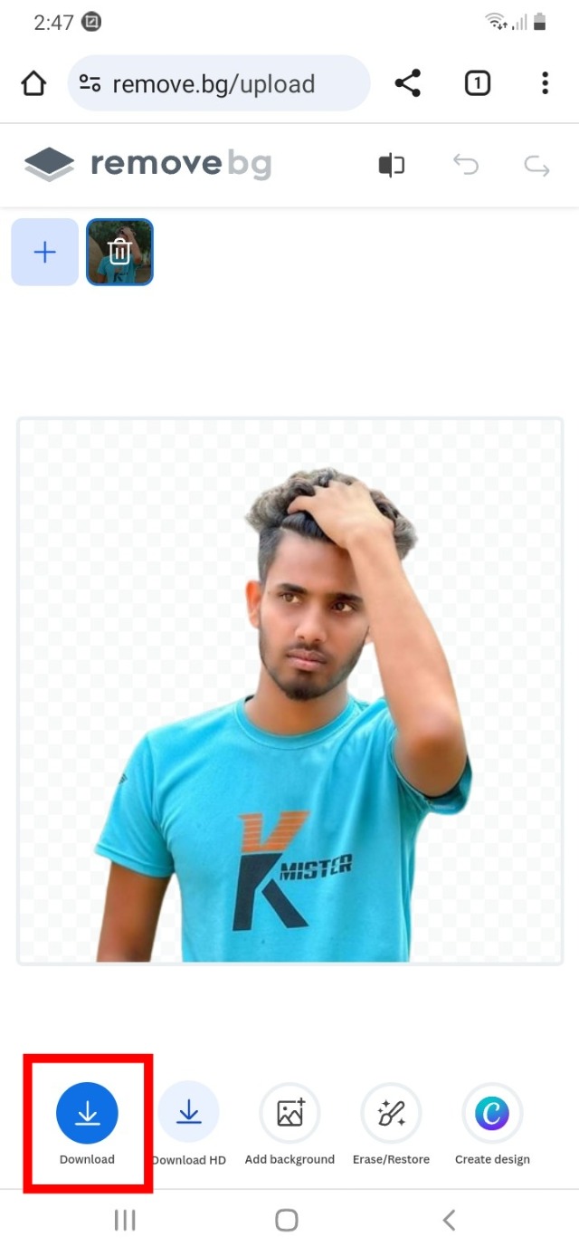 অ্যান্ড্রয়েড ফোনে ফটো থেকে ব্যাকগ্রাউন্ড রিমুভ করার সহজ উপায়। স্টেপ বাই স্টেপ