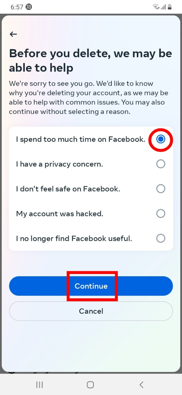 ফেসবুক আইডি ডিলিট করার উপায়। 
