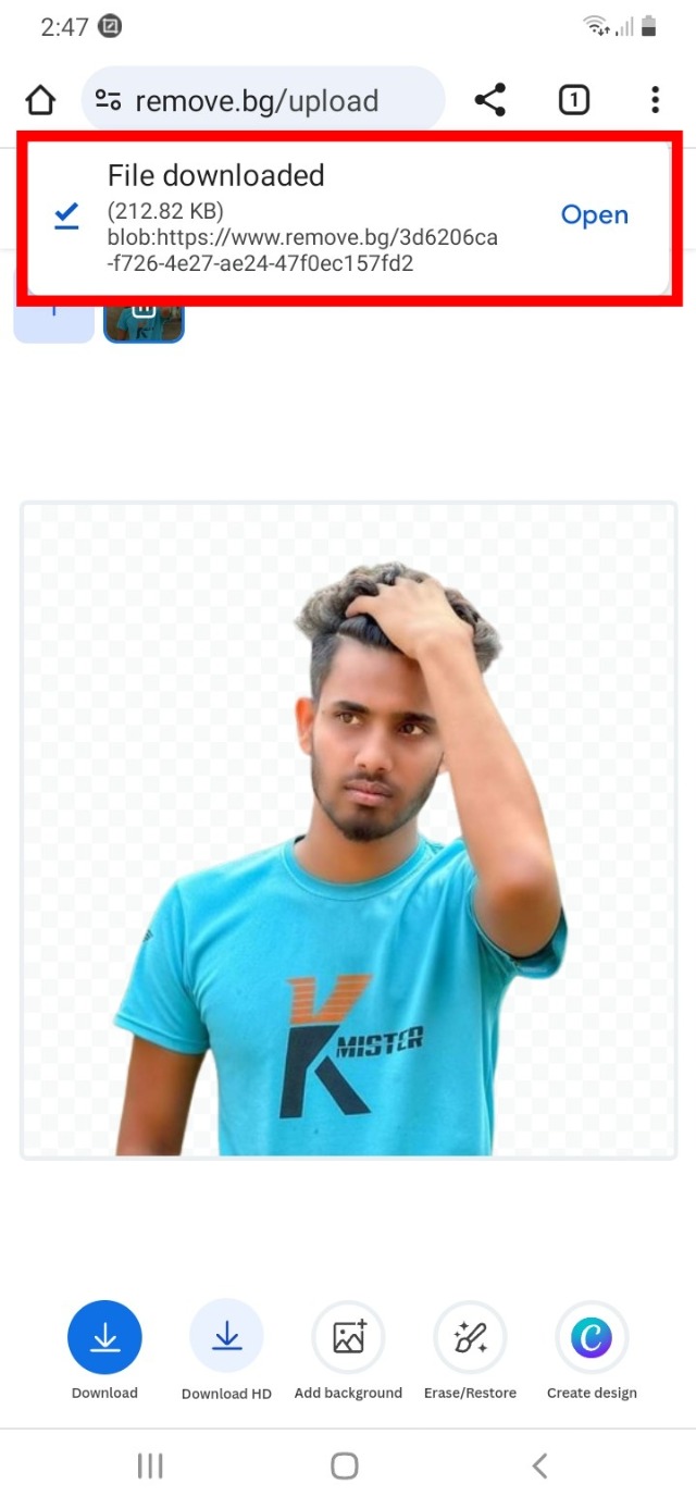 অ্যান্ড্রয়েড ফোনে ফটো থেকে ব্যাকগ্রাউন্ড রিমুভ করার সহজ উপায়। স্টেপ বাই স্টেপ