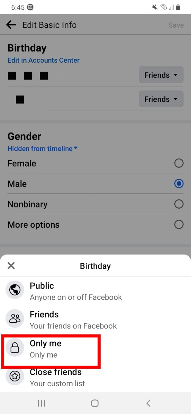 ফেসবুক আইডি নিরাপদ রাখার উপায়। ফেসবুক আইডির জন্ম তারিখ গোপন করার উপায় স্টেপ বাই স্টেপ।