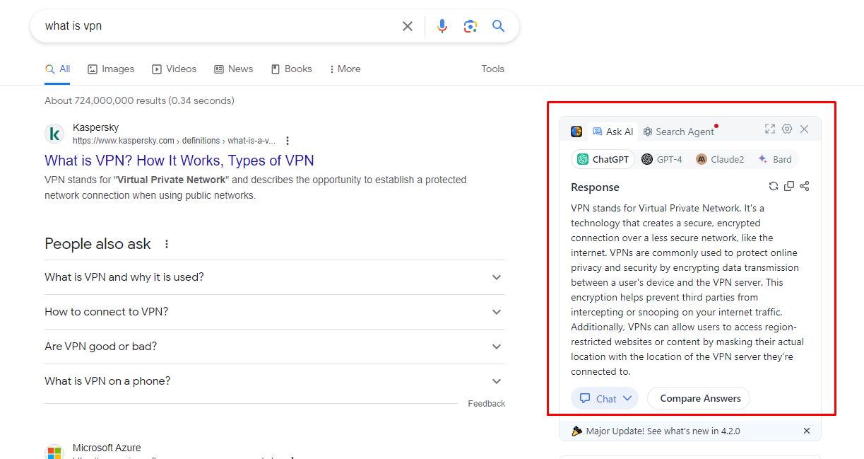 গুগল সার্চে ChatGPT Chrome Extensions ব্যবহার