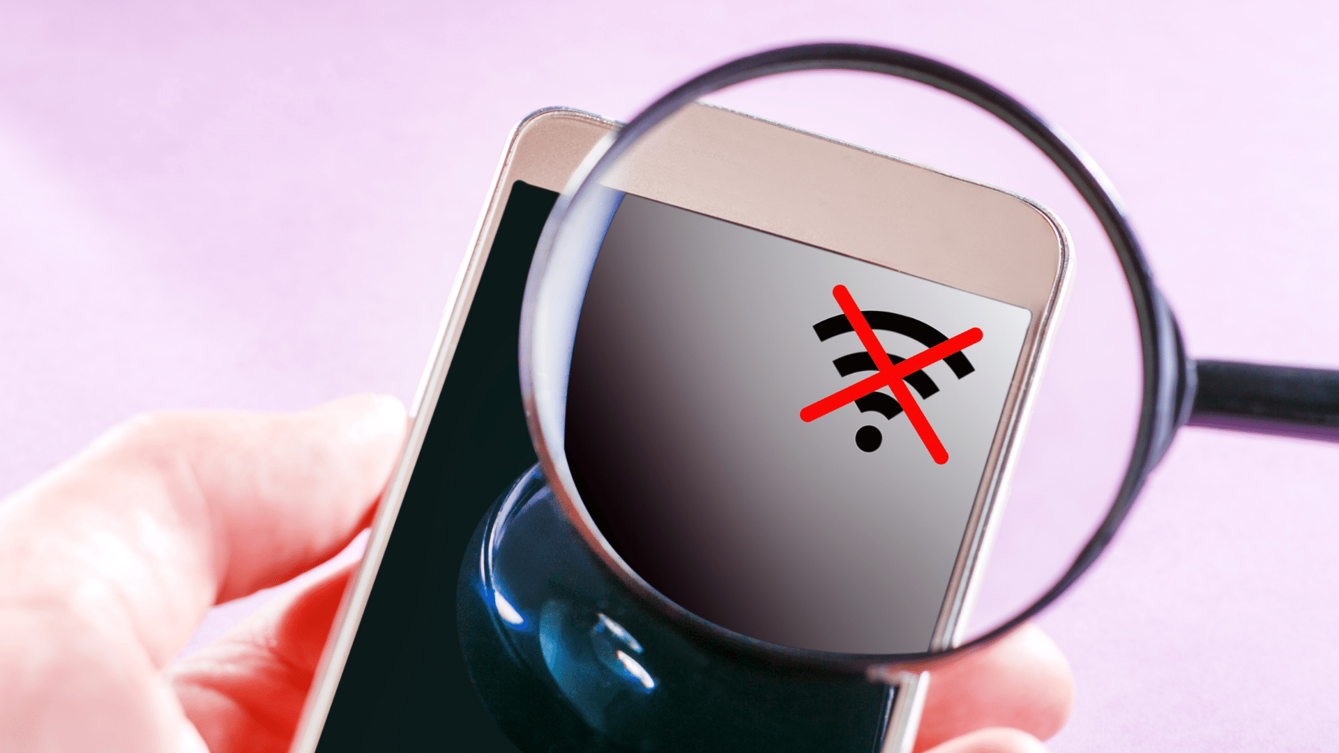 অটোমেটিক Wi-Fi Search বন্ধ করুন