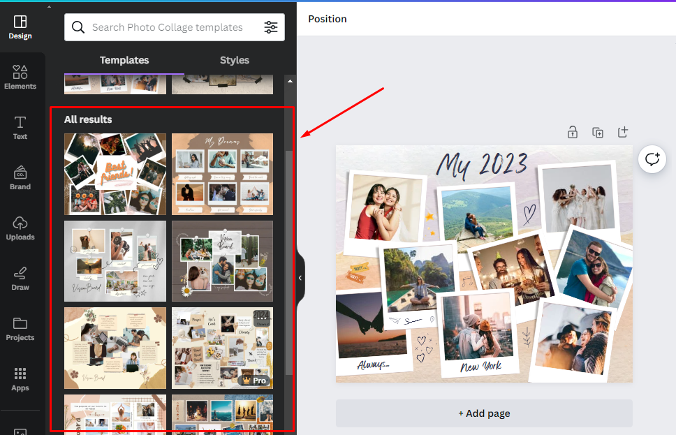 আরো অনেক কোলাজ টেমপ্লেট