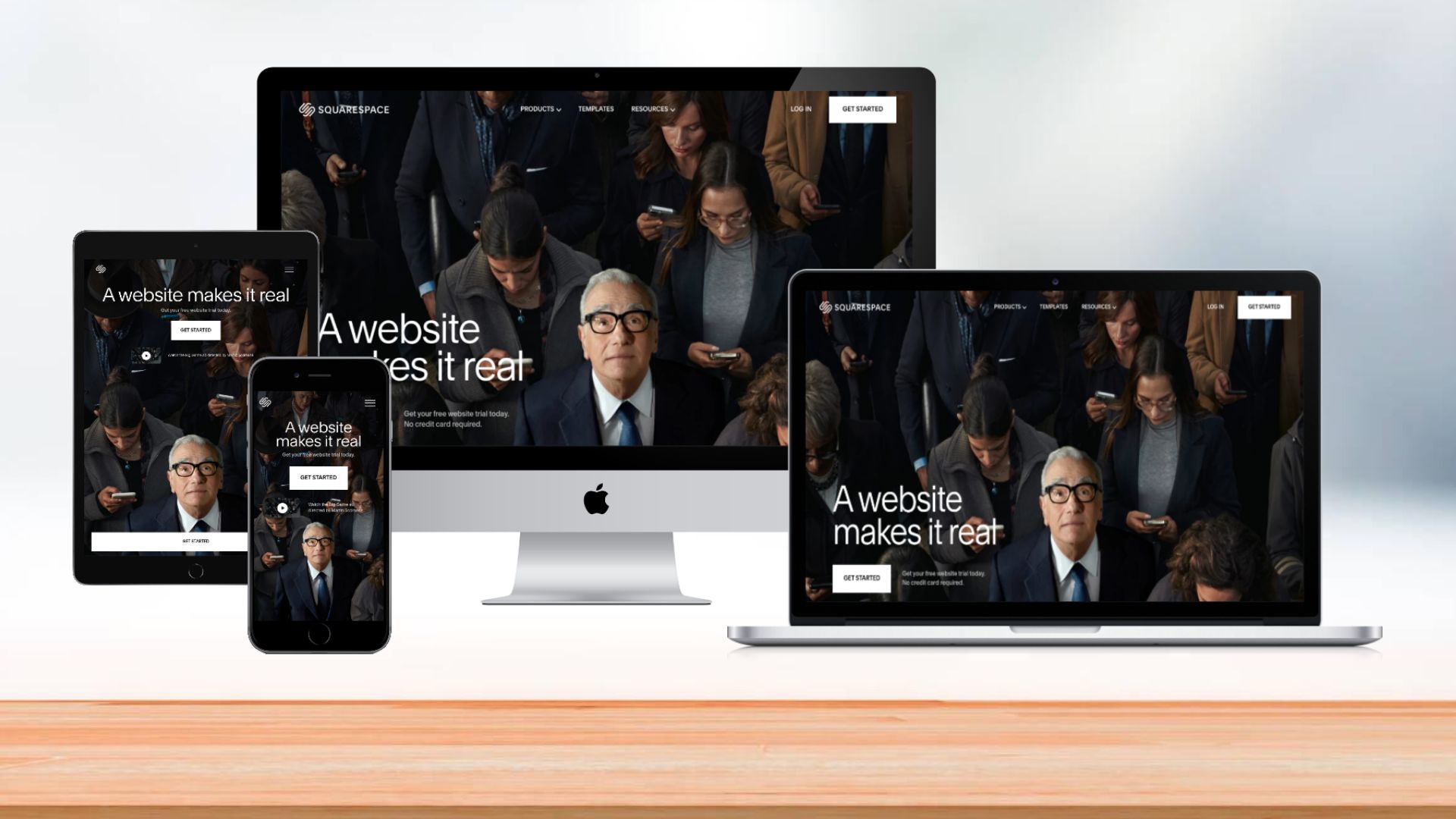 Squarespace-এ ফ্রি ওয়েবসাইট তৈরি