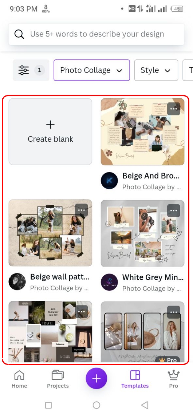ক্যানভা ফটো কোলাজ ফ্রি টেমপ্লেট