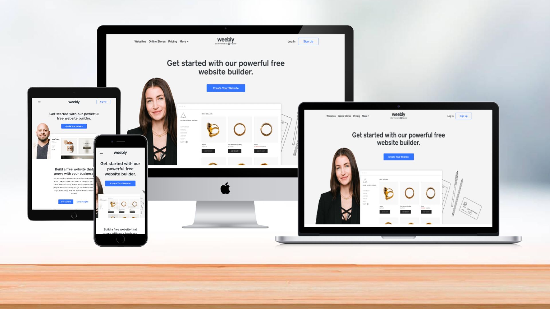 Weebly-এ ফ্রি ওয়েবসাইট তৈরি